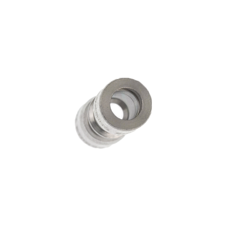 W11504419 - Genuine OEM Whirlpool Refrigerator Lokring Tube Coupler, 8mm - 7mm Aluminum Reducer